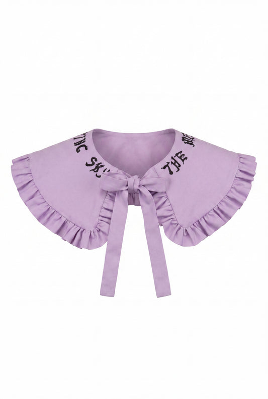 Merike Estna x Lilli Jahilo collar (purple)